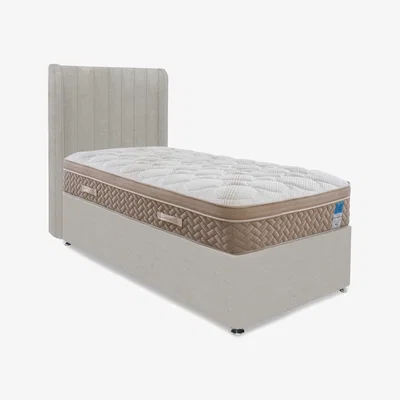 Furniture Village Sleep Story - PlushTech Divan Set - Small Single