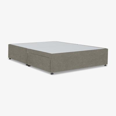 Furniture Village Platform Top Divan Base - Small Double - Warm Onyx