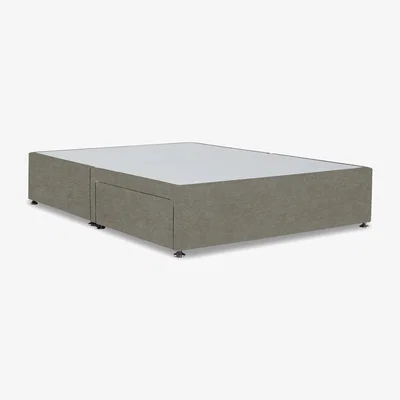 Furniture Village Platform Top Divan Base - Small Double - Warm Onyx