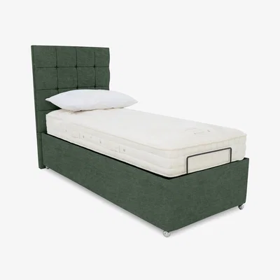 Furniture Village E-Motion Kaito Adjustable Ottoman Divan Base with Headboard - Single