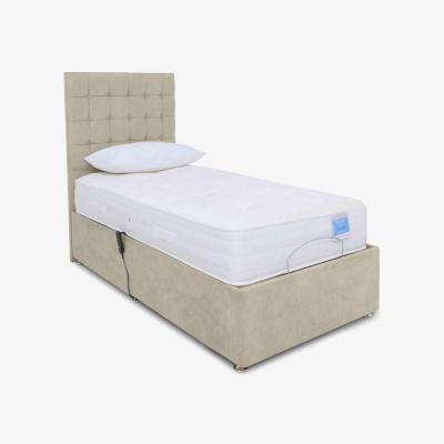 Furniture Village Sleep Story - Natural Comfort Adjustable Divan Bed With 2 Drawer Storage - Single