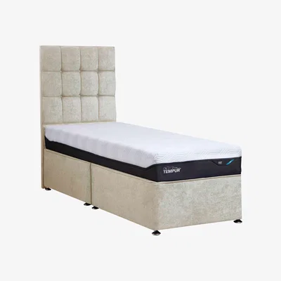 Furniture Village TEMPUR - Buckingham Platform Divan Base - Single