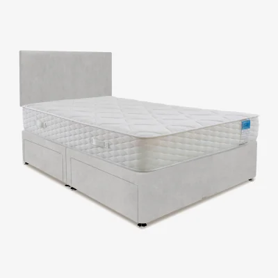 Furniture Village Sleep Story - Memory Plus Divan Set With 4 Drawer Storage - Double