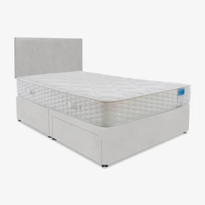 Furniture Village Sleep Story - Memory Plus Divan Set With 2 Drawer Storage - Double