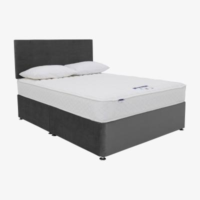 Furniture Village Silentnight - Eco Firm Divan Set with 4 Drawers - King Size - Luxury Charcoal