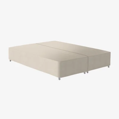 Furniture Village Vispring - Prestige Divan Base - Double - Chain Weave Fawn