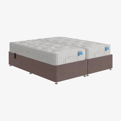 Furniture Village Sleep Story - Adjustable Divan Base - Super King - Plush Mole