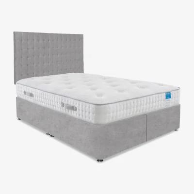 Furniture Village Sleep Story - Ergo Deluxe Divan Set - Super King - Lace Dolphin