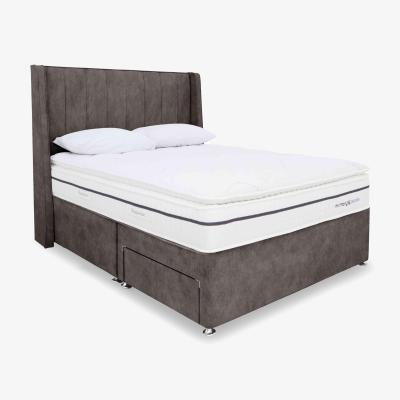 Furniture Village Sleepeezee - Memory Sense 2800 Divan Set - Small Double - Dapple Mink