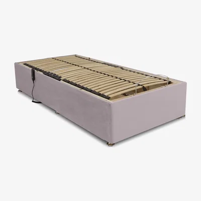 Furniture Village Artisan Adjustable Divan Base - Single - Plush Lilac