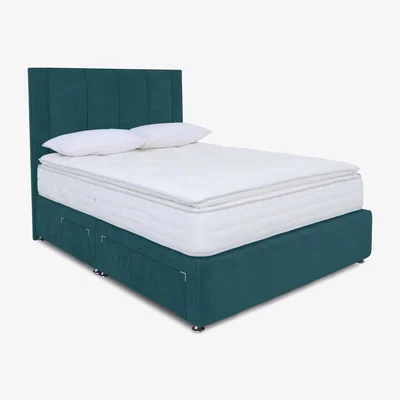 Furniture Village Sleep Story - Pocket Pillowtop Divan Set - Single - Plush Atlantic