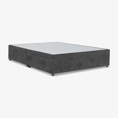 Furniture Village Platform Top Divan Base - King Size - Dapple Mink