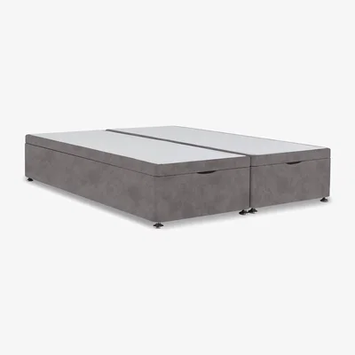 Furniture Village Platform Top Manual End Lift Ottoman Divan Base - Super King - Dapple Sterling
