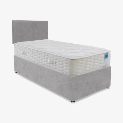 Furniture Village Sleep Story - Memory Plus Divan Set With No Storage - Small Single - Lace Dolphin