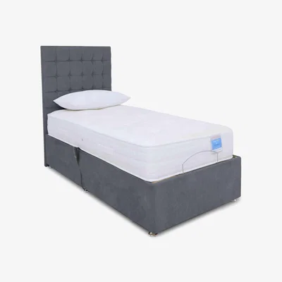 Furniture Village Sleep Story - Natural Comfort Adjustable Divan Bed With No Storage - Small Single