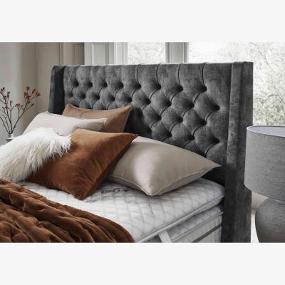 Furniture Village Sleepeezee - SensaGel 12000 Divan Set - Small Double - Tweed Biscuit