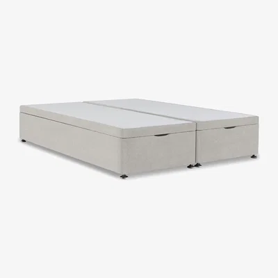 Furniture Village Platform Top Manual End Lift Ottoman Divan Base - Small Double - Shetland Pebble
