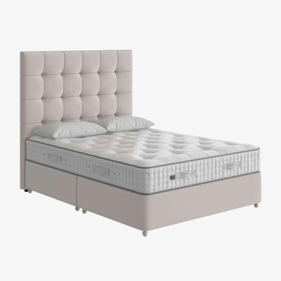 Furniture Village Vispring - Regal Superb Firm Divan Set - Small Double - Cotton Mist