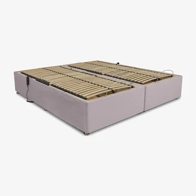 Furniture Village Artisan Adjustable Divan Base - Super King - Plush Lilac
