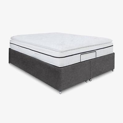 Furniture Village E-Motion Adjustable Ottoman Divan Base - King Size - Smokey Quartz