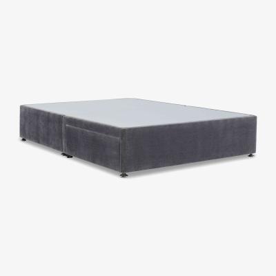 Furniture Village Platform Top Divan Base - Double - Aston Steel