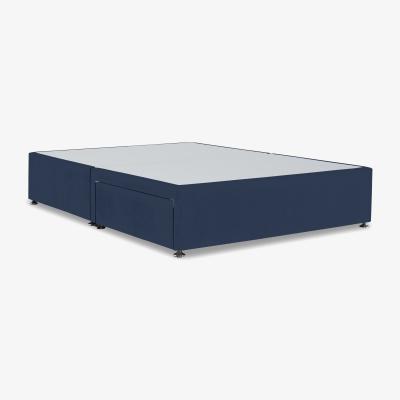 Furniture Village Platform Top Divan Base - Small Double - Granite Blue