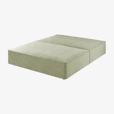 Feather & Black Harrison Spinks Premium Divan Base, King - Diamond Onyx, No Drawers