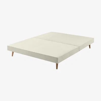 Feather & Black Harrison Spinks Classic Slim Divan Base, Emperor - Mole Pebble