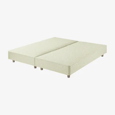 Feather & Black Harrison Spinks Classic Shallow Divan Base, Emperor - Rustika Marble