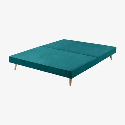 Feather & Black Harrison Spinks Classic Slim Divan Base, Emperor - Seven Navy