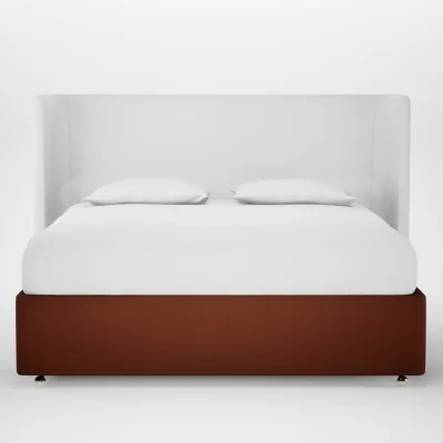 Heal's Heal's Deep Divan Super King Smart Cotton Linen Rust 2 Footend