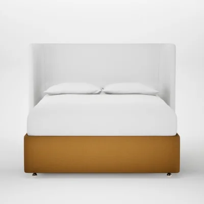 Heal's Heal's Deep Divan King Smart Cotton Linen Sahara None