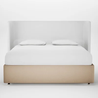 Heal's Heal's Deep Divan Super King Smart Cotton Linen Rice 2 Footend 2 Continental