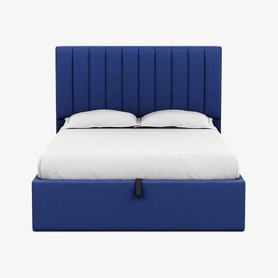 Heal's Heal's Storage Divan King Brushed Cotton Pine Black Feet
