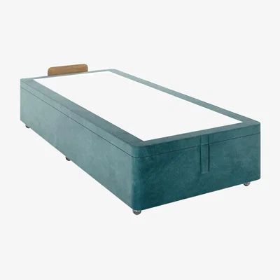 John Lewis John Lewis Non-Sprung Classic Maxi Upholstered Ottoman Storage Divan Base, Single