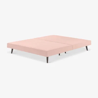 John Lewis John Lewis Padded Slim Upholstered Divan Base, Small Double
