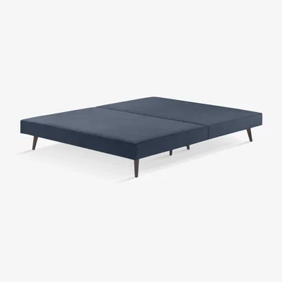 John Lewis John Lewis Padded Slim Upholstered Divan Base, Small Double