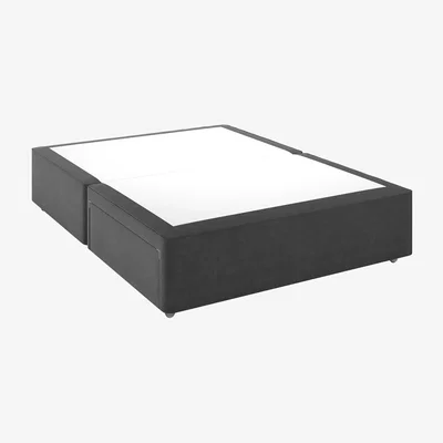 John Lewis John Lewis Non-Sprung Upholstered 2 Drawer Divan Base, King Size