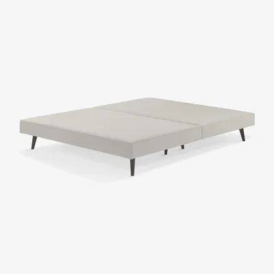 John Lewis John Lewis Padded Slim Upholstered Divan Base, Small Double