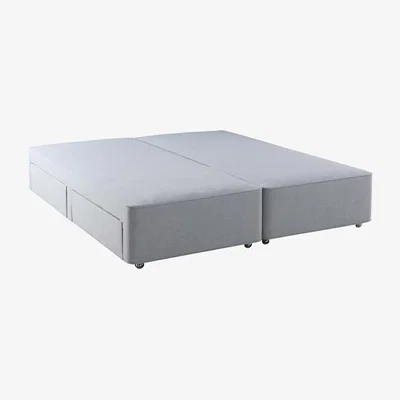 John Lewis Hypnos Firm Edge Upholstered 4 Drawer Divan Base, Super King Size