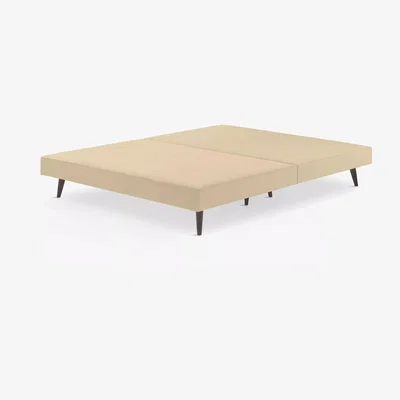 John Lewis John Lewis Padded Slim Upholstered Divan Base, King Size, Putty