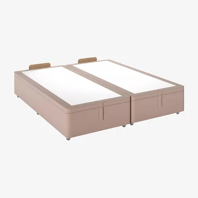 John Lewis John Lewis Non-Sprung Classic Maxi Upholstered Ottoman Storage Divan Base, Super King Size