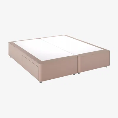 John Lewis John Lewis Non-Sprung Upholstered 2 Drawer Divan Base, Super King Size