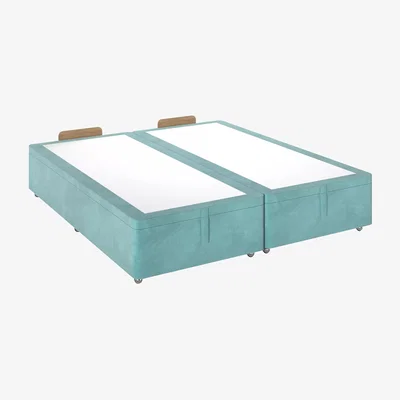 John Lewis John Lewis Non-Sprung Classic Maxi Upholstered Ottoman Storage Divan Base, Double