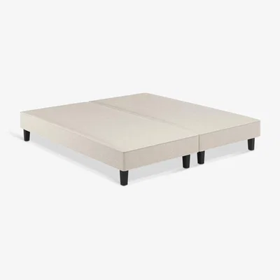 John Lewis Vispring Supreme Upholstered Shallow Divan Base, Double