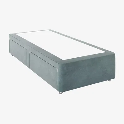 John Lewis John Lewis Non-Sprung Upholstered 2 Drawer Divan Base, Single
