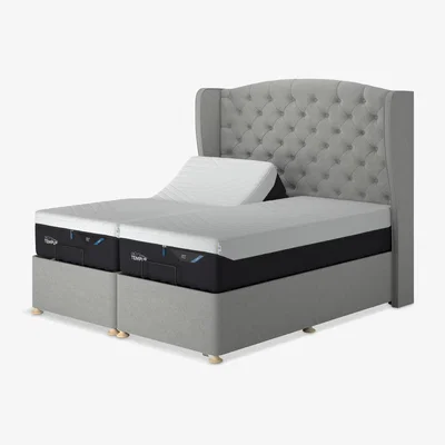 John Lewis TEMPUR® Suffolk Adjustable Disc Divan Base, Single