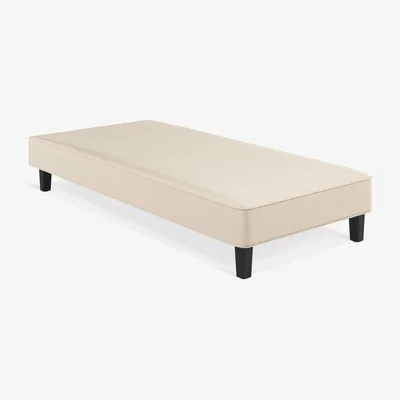 John Lewis Vispring Supreme Upholstered Shallow Divan Base, Single