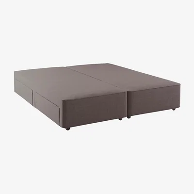 John Lewis Hypnos Firm Edge Upholstered 4 Drawer Divan Base, Super King Size