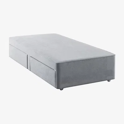 John Lewis Hypnos Firm Edge Upholstered 2 Drawer Divan Base, Single